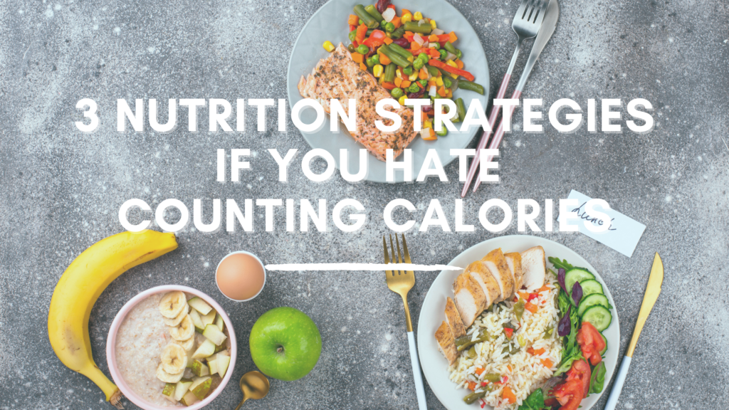 Calorie counting strategies